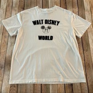 Disney Parks mens short sleeve Crewneck graphic tee shirt | size Large